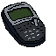A row of pixel graphing calculator sprites.
